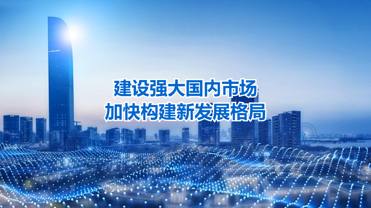 建设强大国内市场，加快构建新发展格局